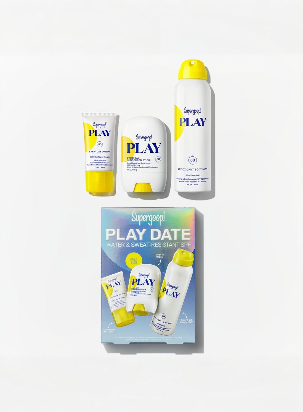 PLAY Date Pool & Sport SPF Kit