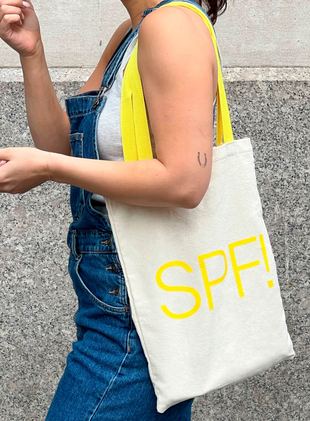 SPF! Canvas Tote Bag