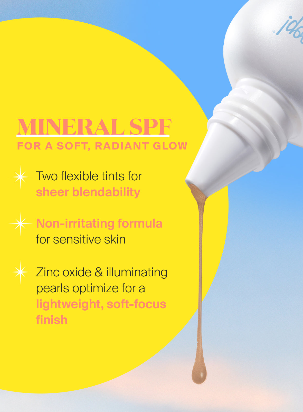 Mineral Glowscreen Soft-Radiance Drops SPF 40