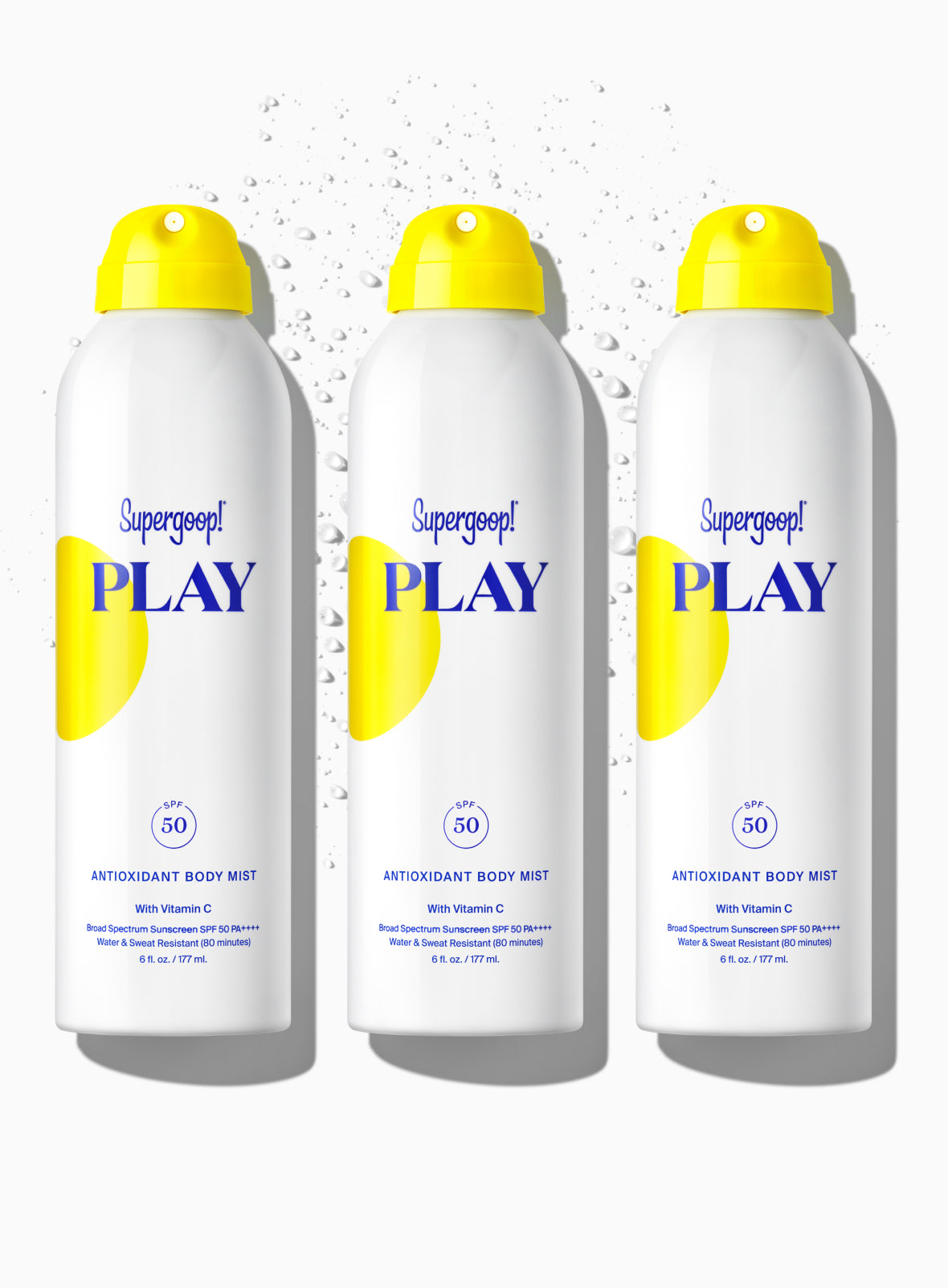 PLAY Antioxidant Body Mist SPF 50 with Vitamin C