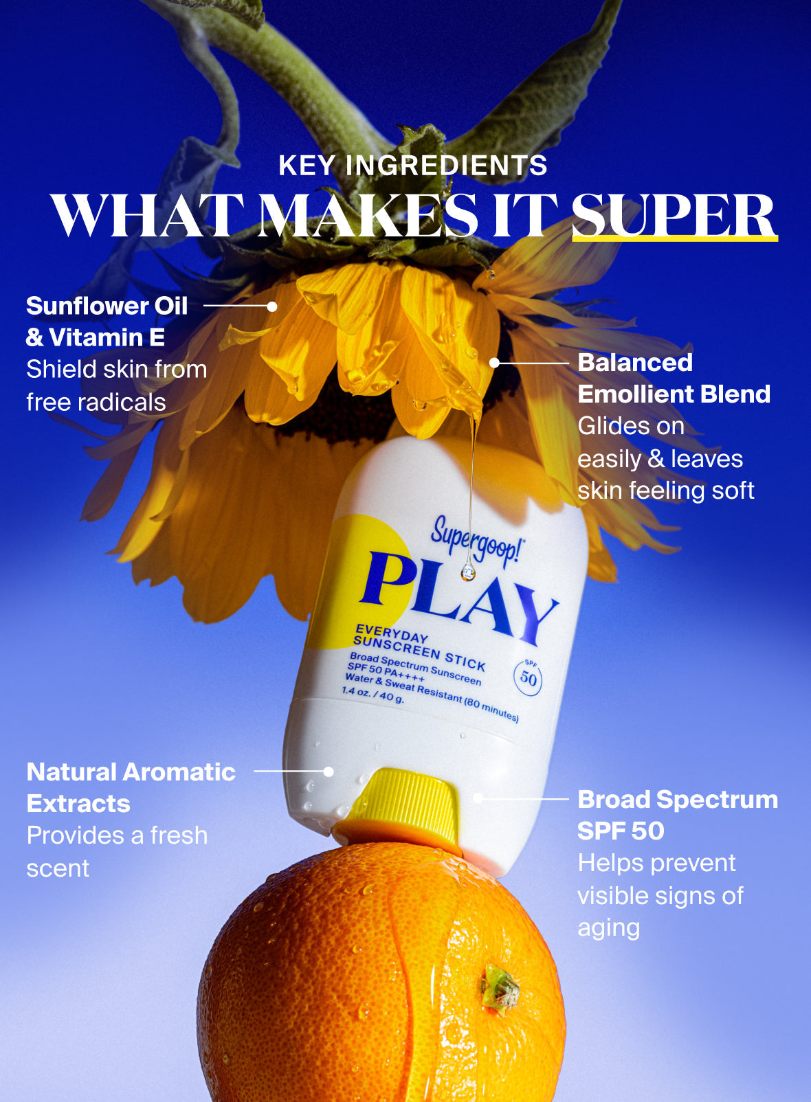 PLAY Everyday Sunscreen Stick SPF 50